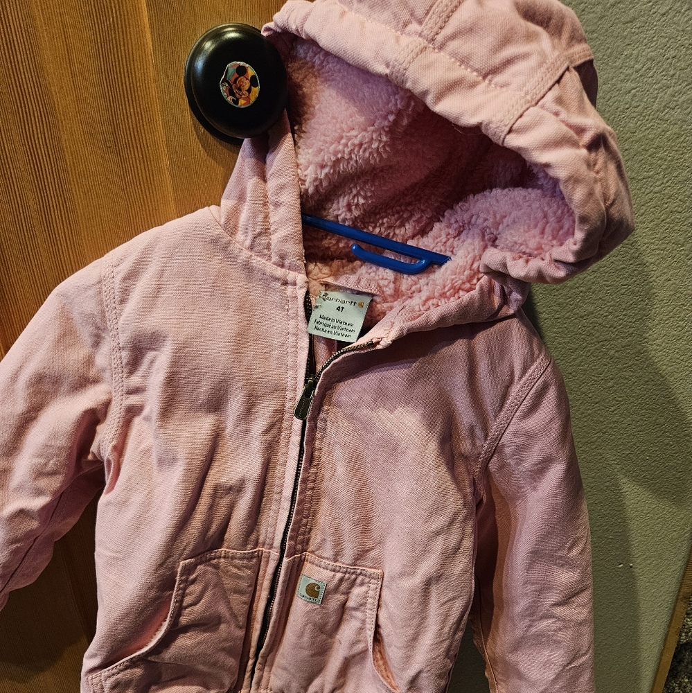 Carhartt Pink Hooded Jacket
